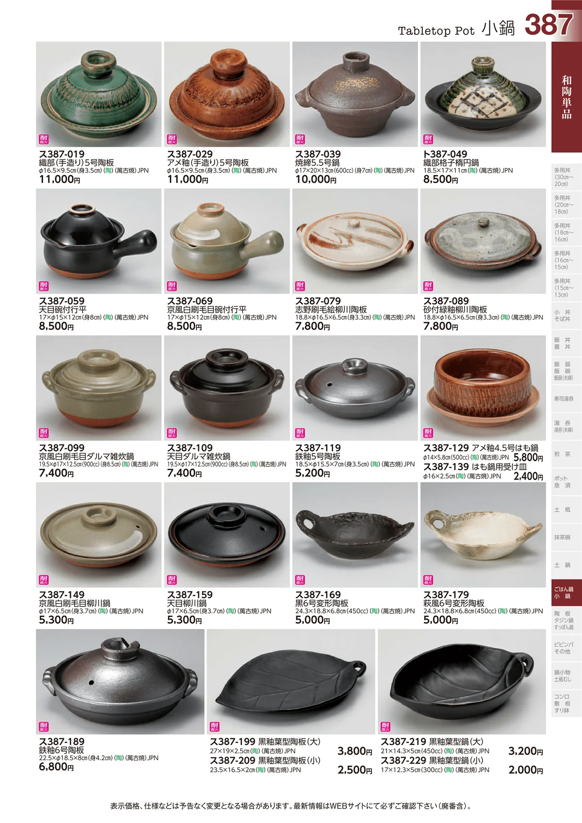 ときわvol.29・ページ番号387・小鍋
