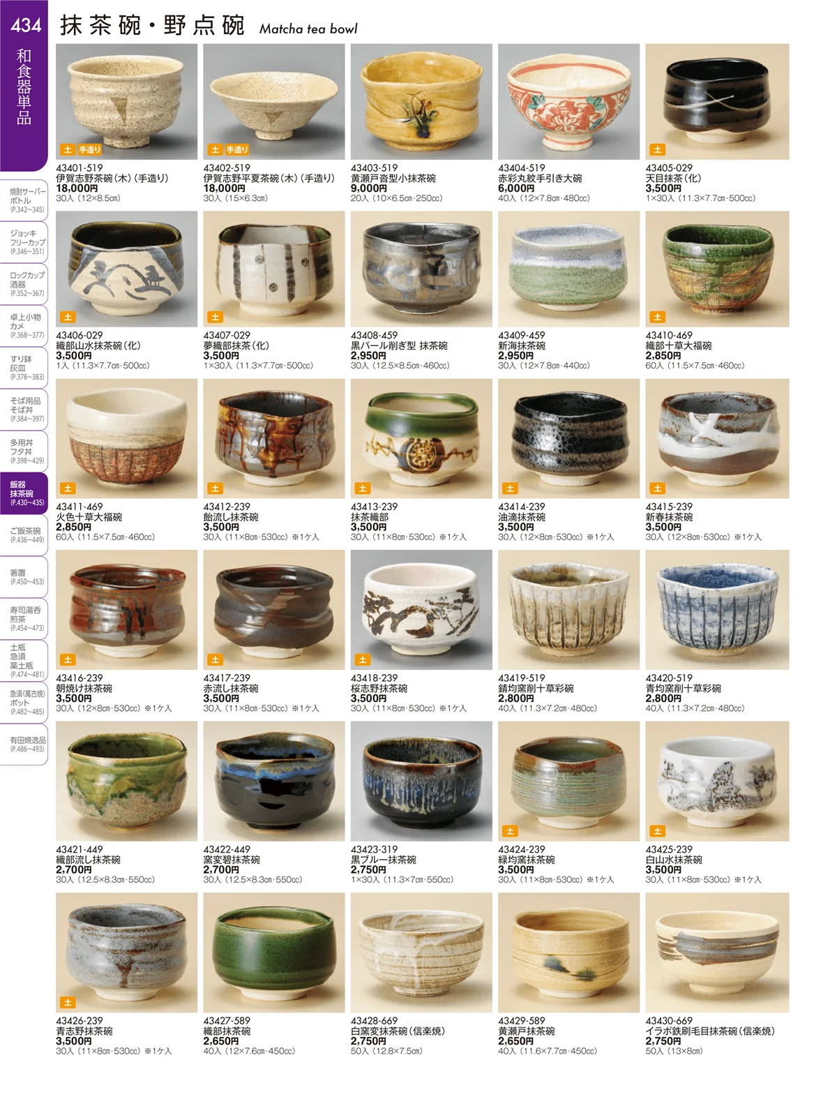陶雅vol.19・ページ番号434・大茶・茶漬・ライス丼・飯器・ゆったり碗・抹茶碗・茶碗・箸置