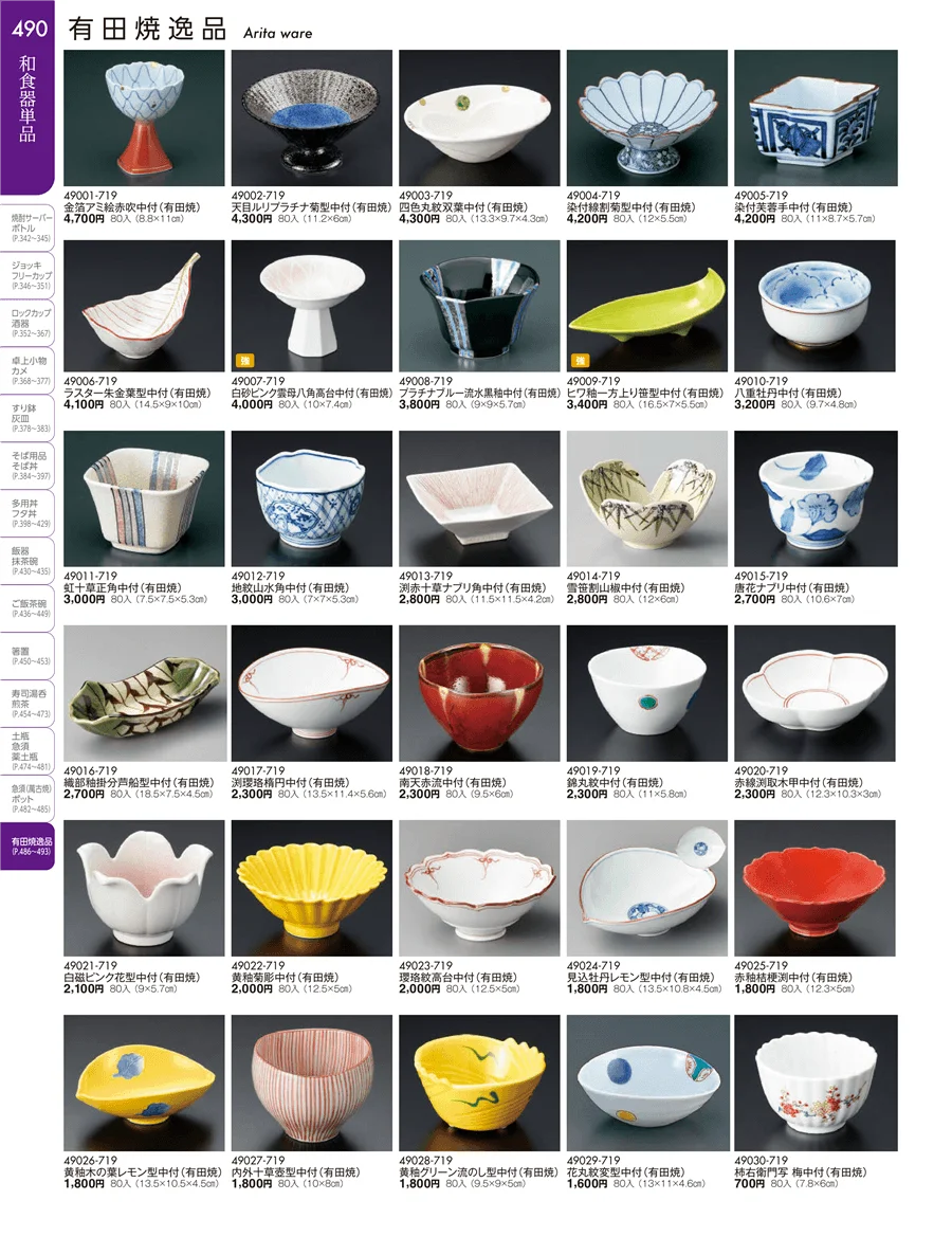 有田焼逸品 ページ490