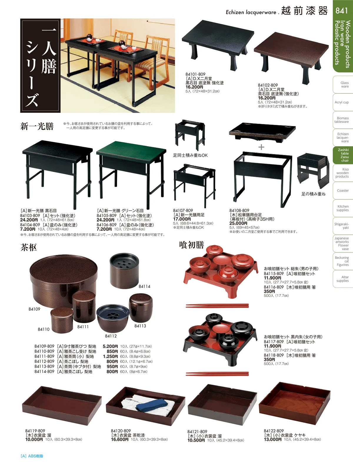 陶雅vol.19・ページ番号841・越前漆器