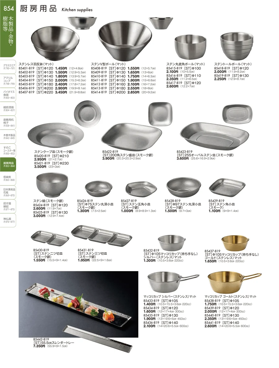 厨房用品 ページ854