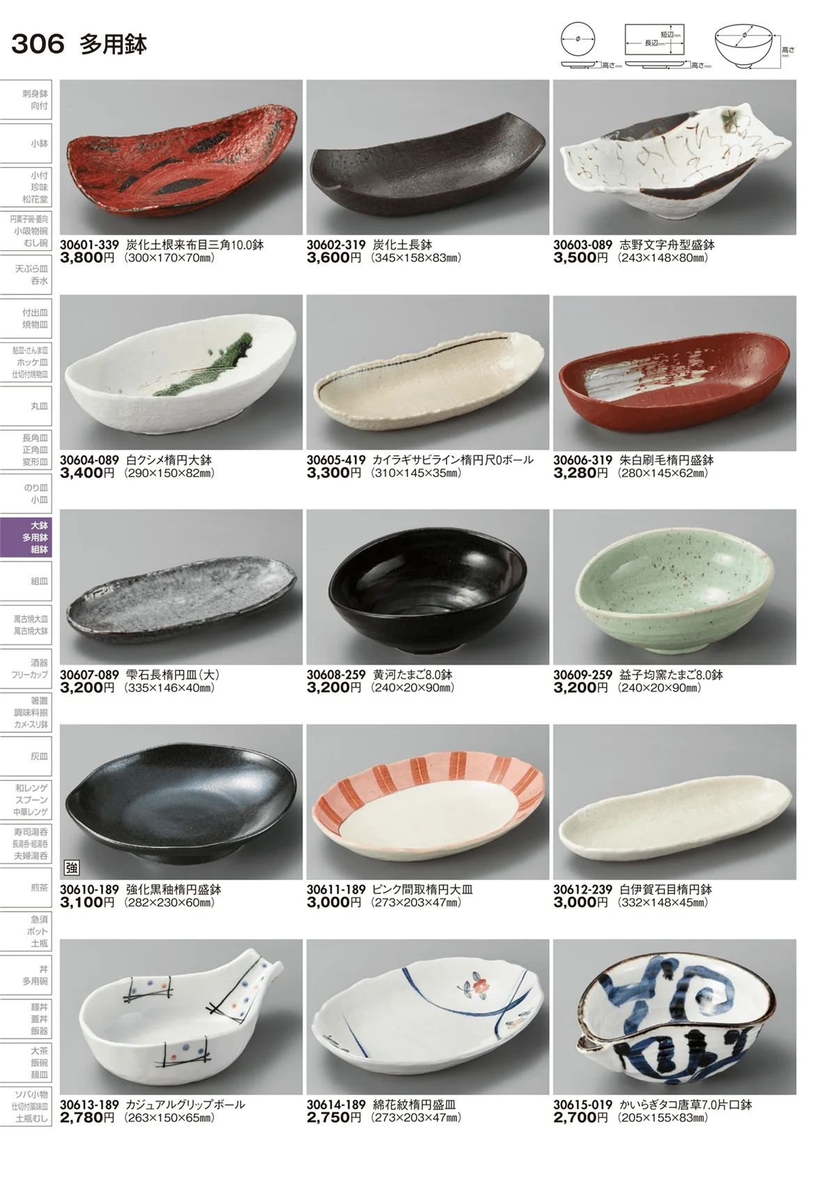 陶里vol.29・ページ番号306・多用鉢