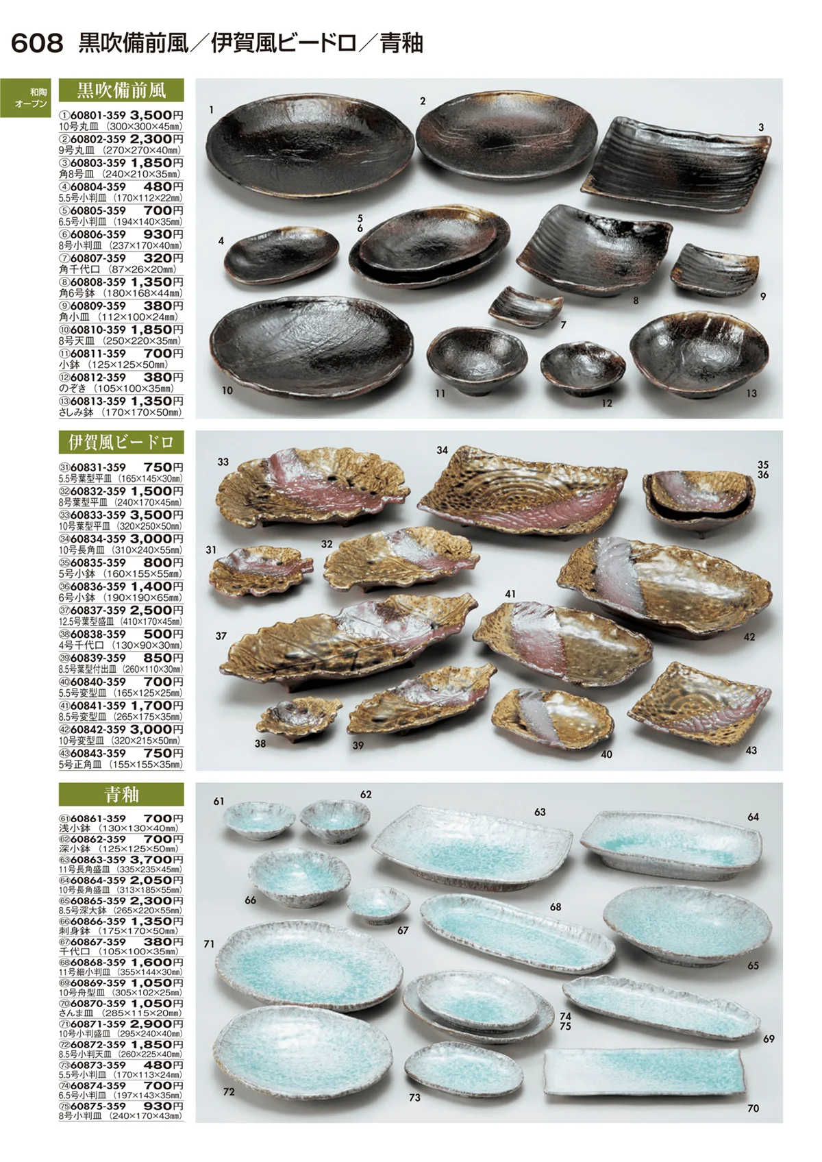 陶里vol.29・ページ番号608・和陶オープン