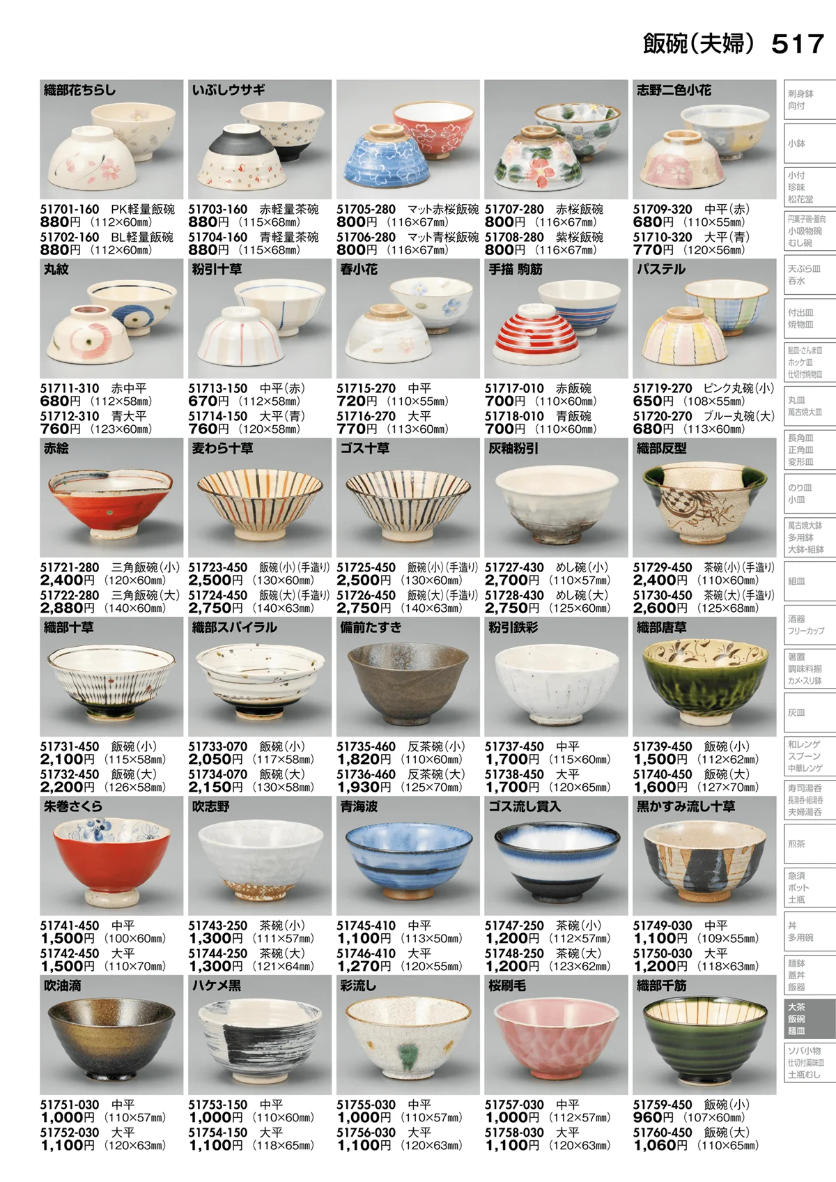 陶里vol.30・ページ番号517・飯碗（夫婦）