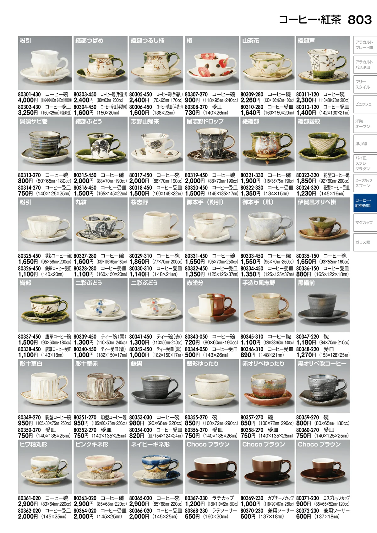 陶里vol.30・ページ番号803・コーヒー･紅茶･マグ