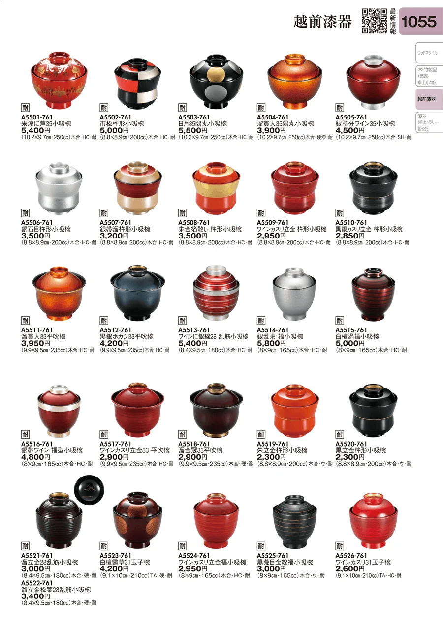 越前漆器 ページ1055