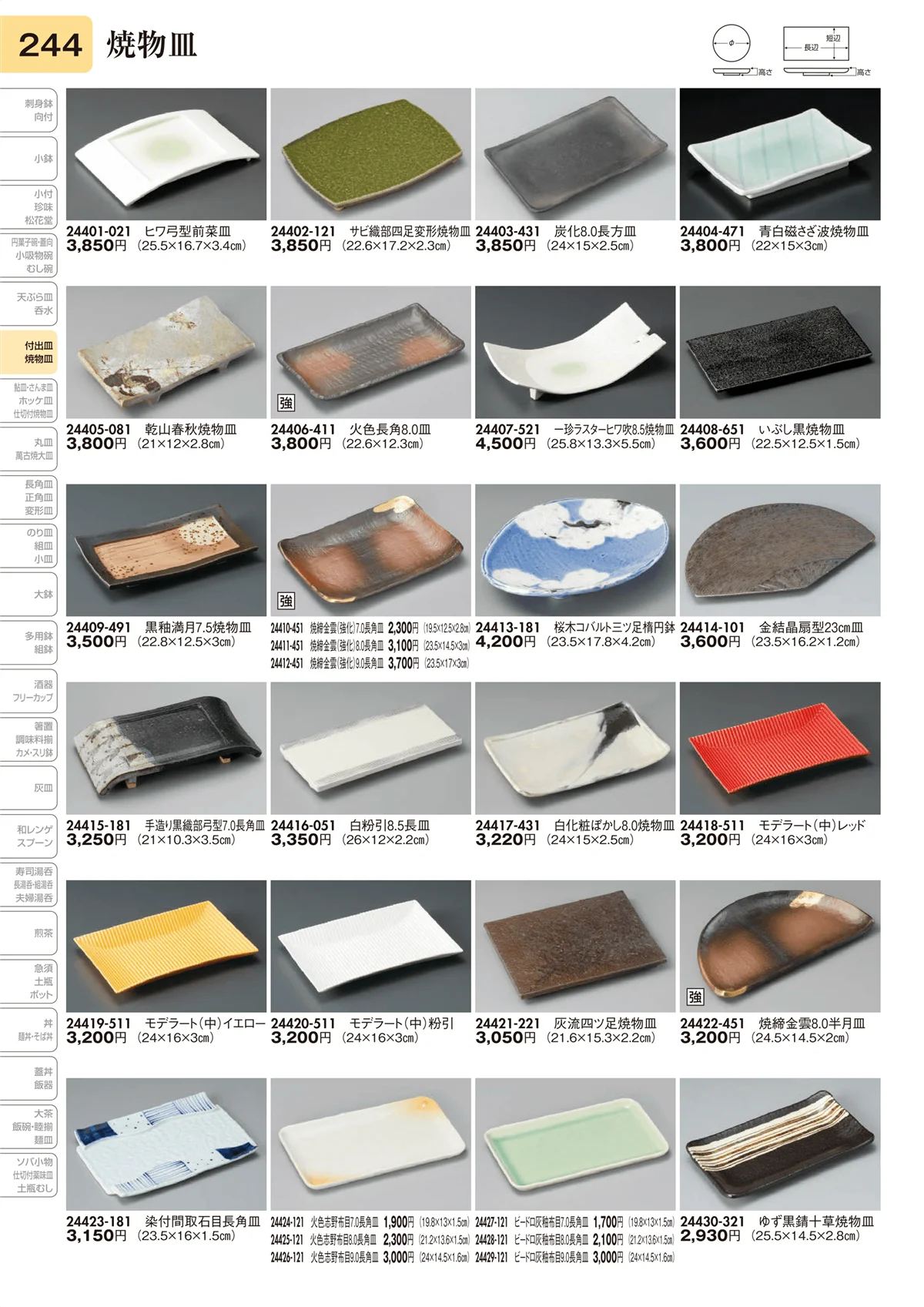 陶里vol.31・ページ番号244・焼物皿