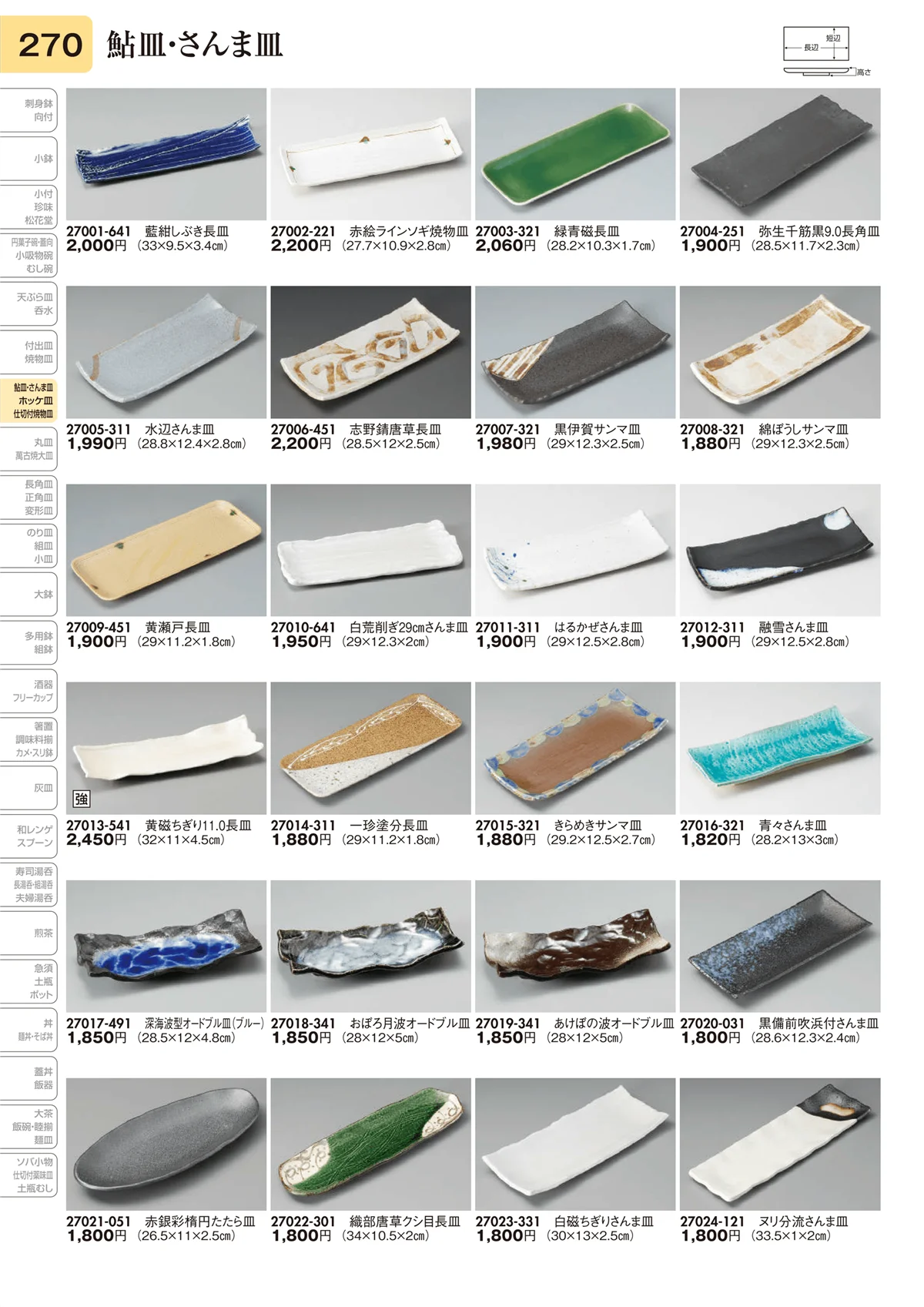 陶里vol.31・ページ番号270・鮎皿･さんま皿