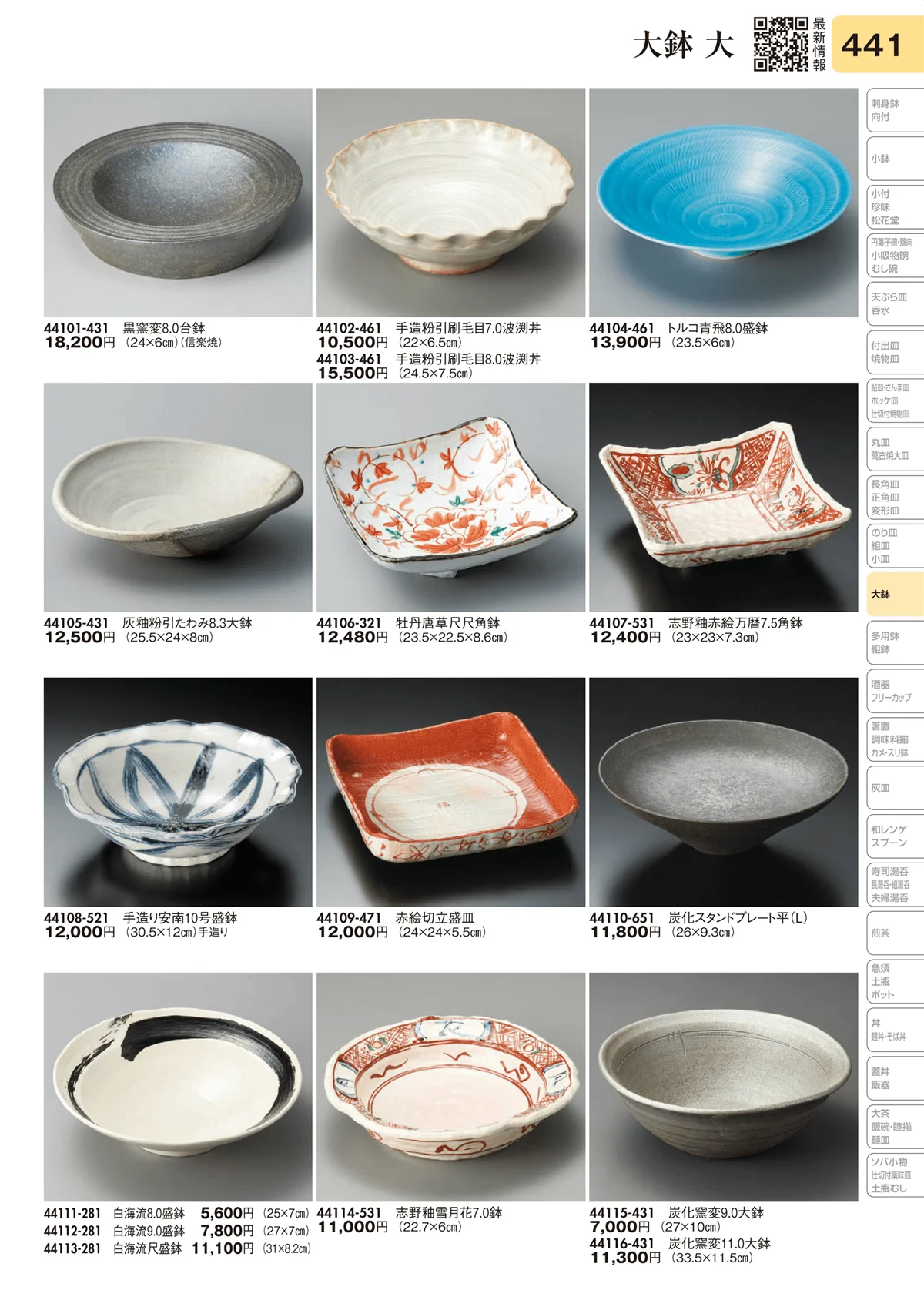 陶里vol.31・ページ番号441・大鉢 大
