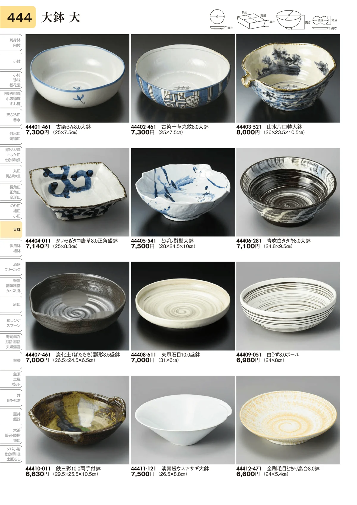 陶里vol.31・ページ番号444・大鉢 大