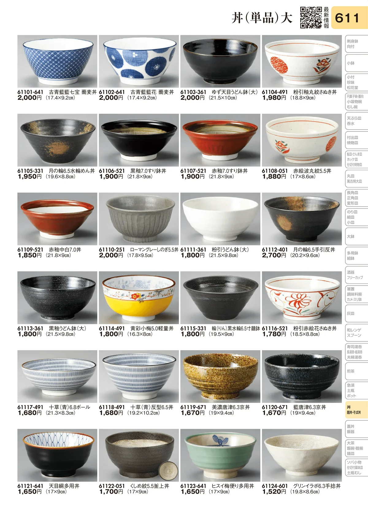 陶里vol.31・ページ番号611・丼（単品）大