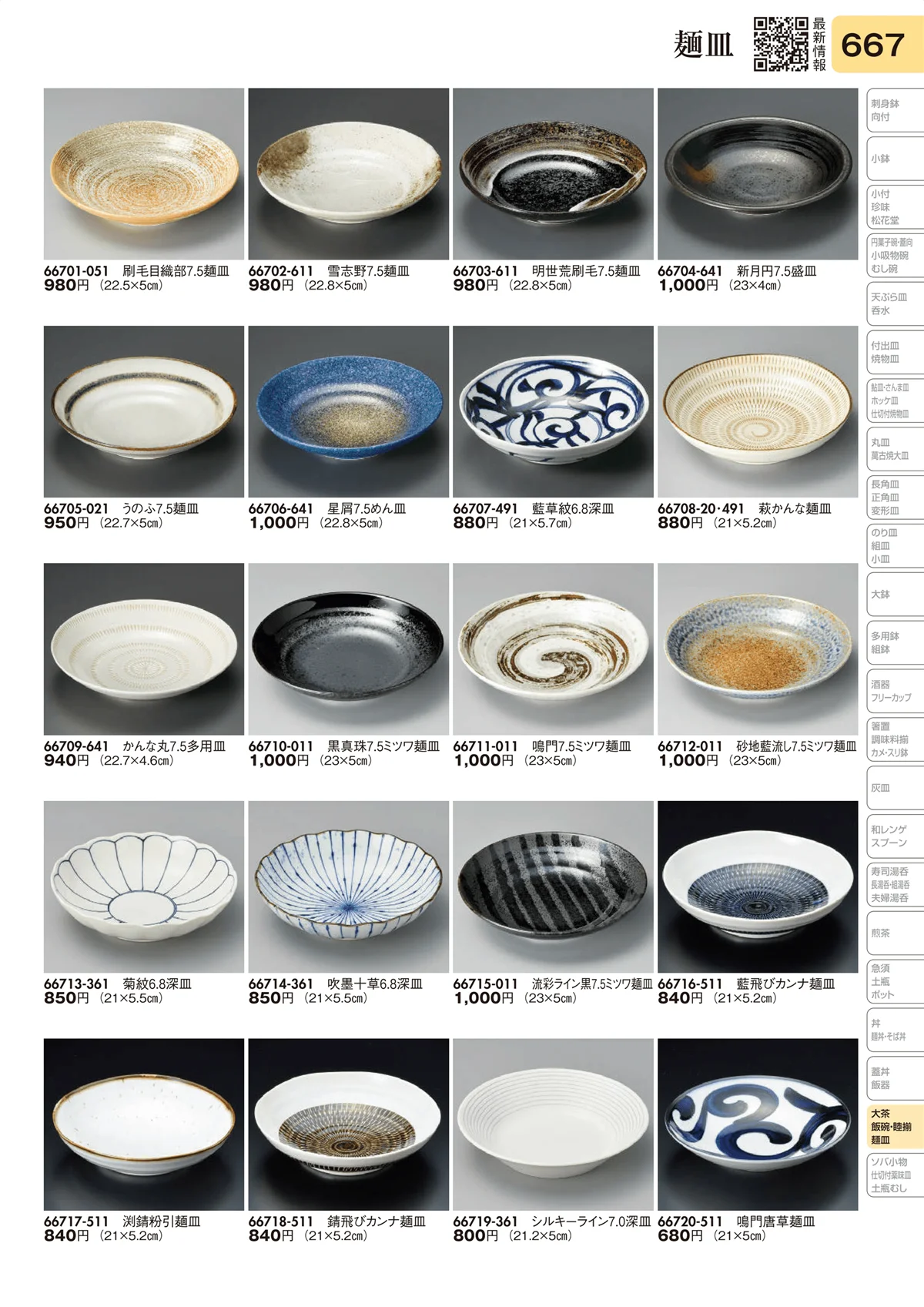 陶里vol.31・ページ番号667・麺皿