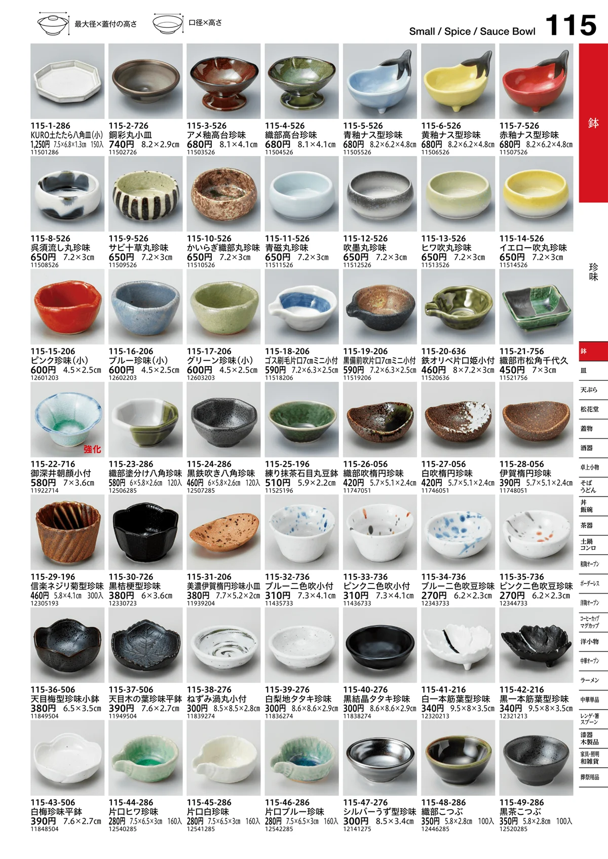 うつわvol.16・ページ番号115・珍味