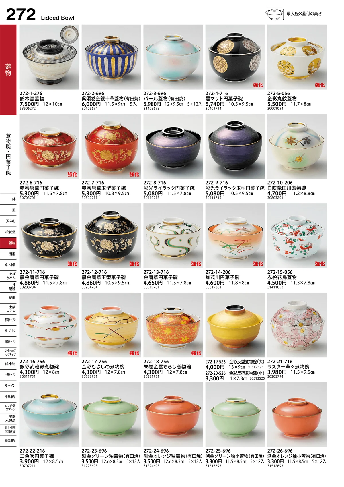 うつわvol.16・ページ番号272・煮物碗・円菓子碗