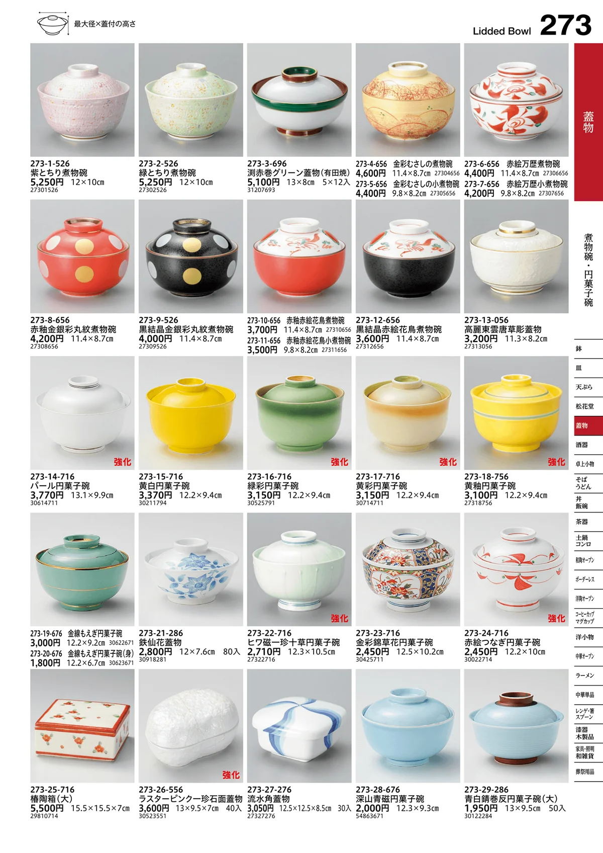 うつわvol.16・ページ番号273・煮物碗・円菓子碗