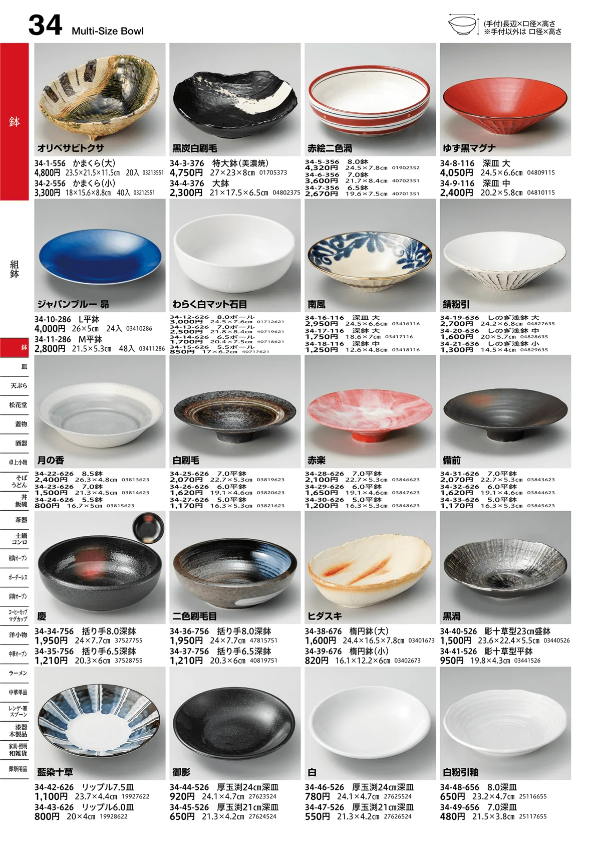 うつわvol.16・ページ番号34・組鉢