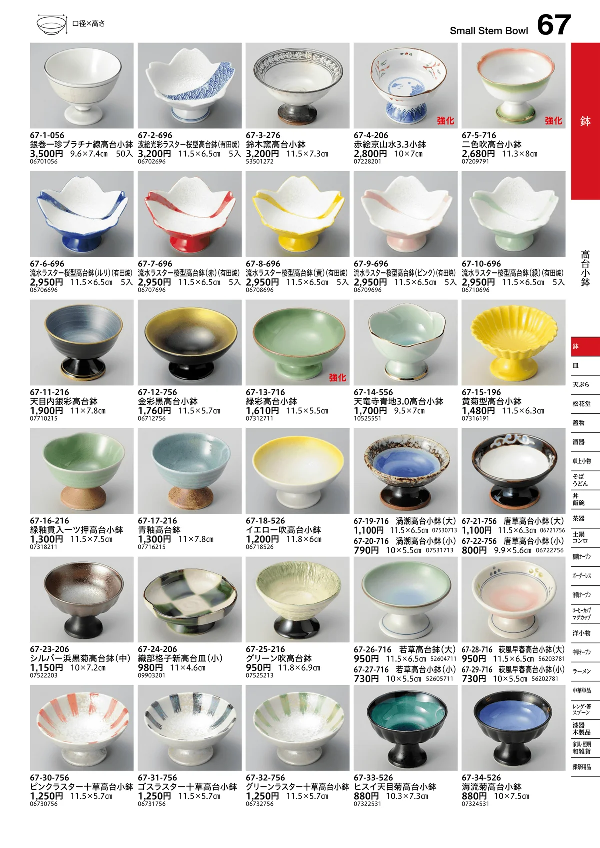 うつわvol.16・ページ番号67・高台小鉢