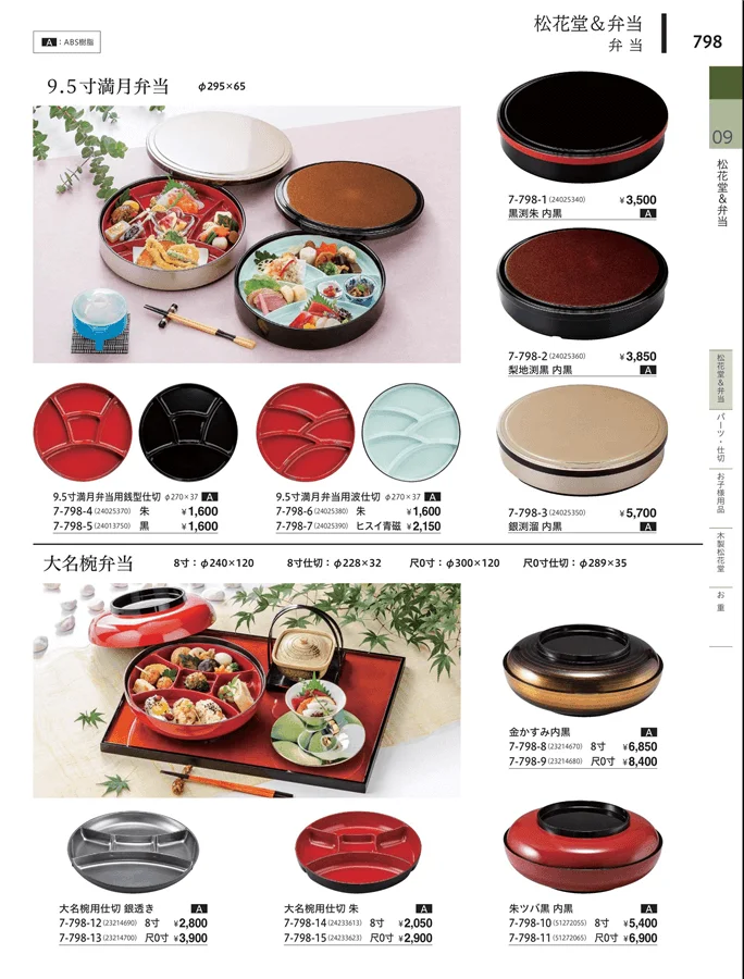 松花堂・弁当・キッズ用品 ページ798