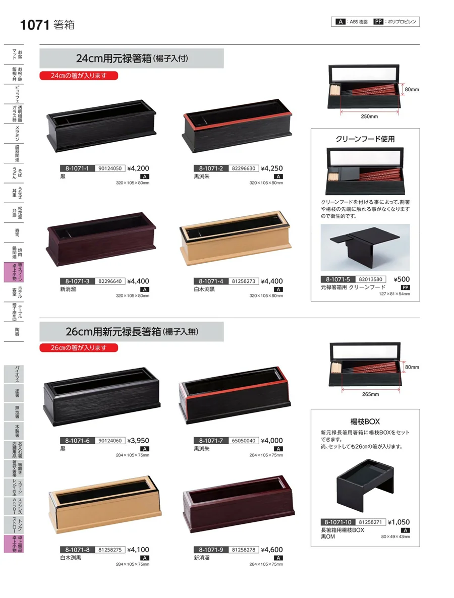 卓上備品・卓上小物 ページ1071
