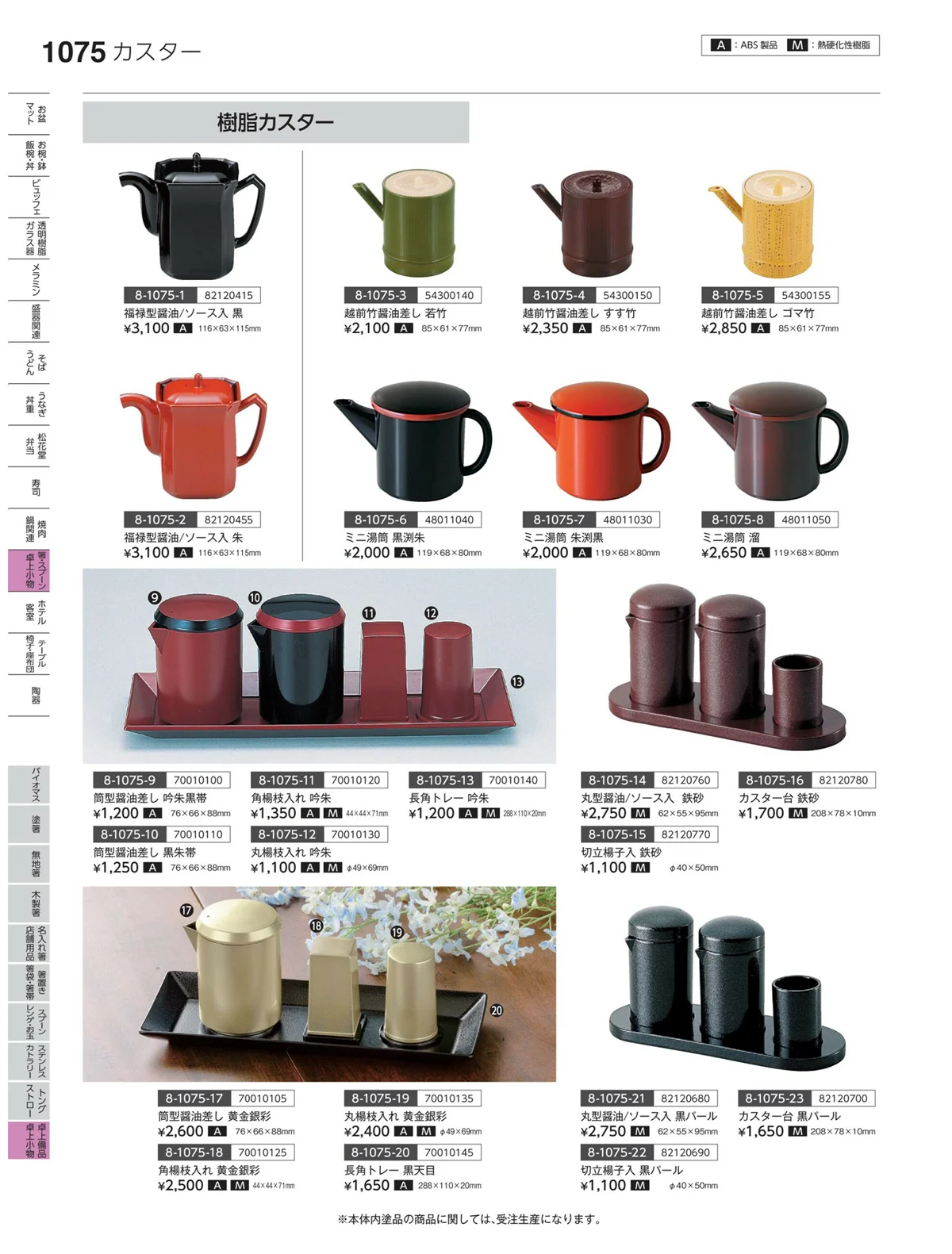 やすらぎvol.35・ページ番号1075・卓上備品・卓上小物