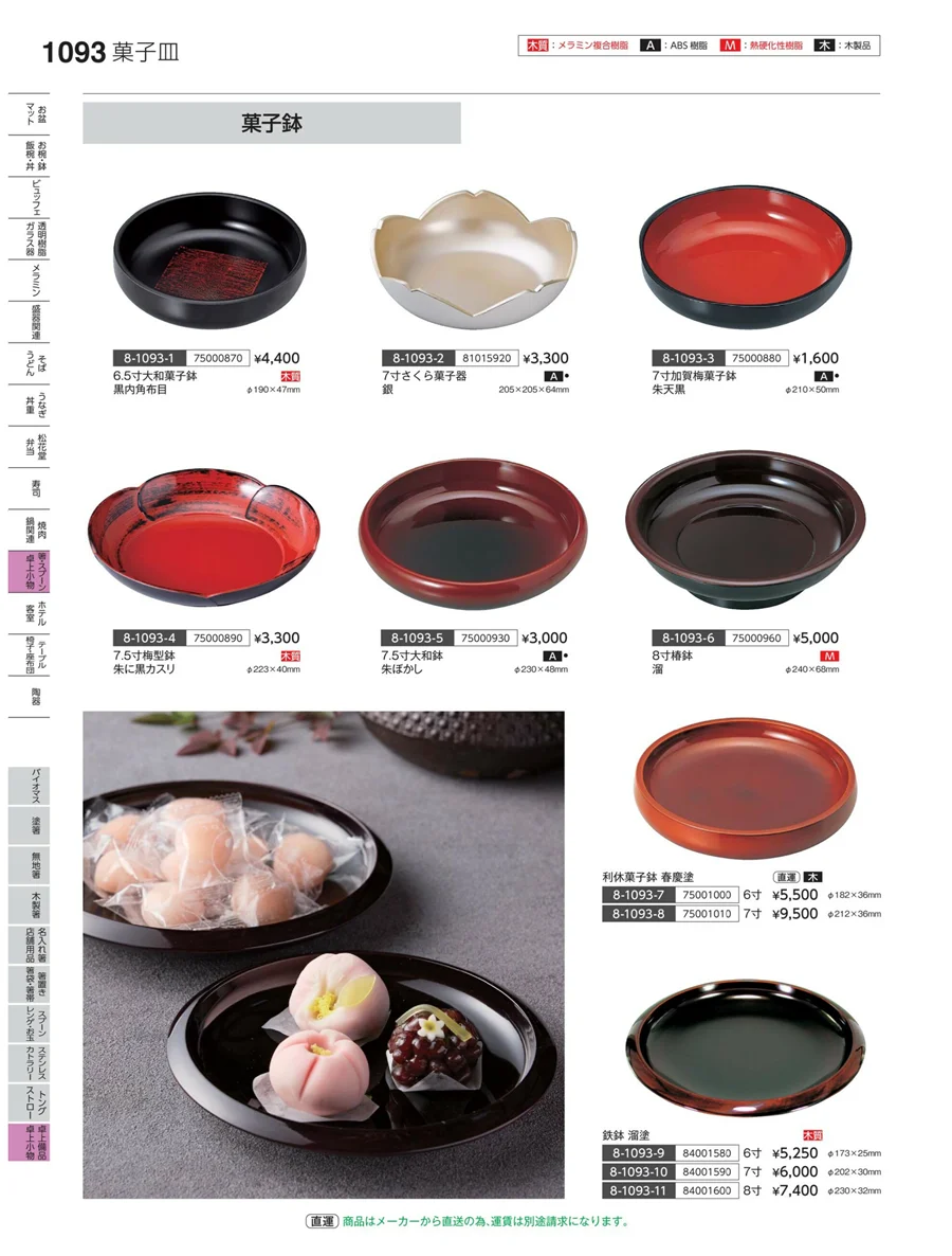 卓上備品・卓上小物 ページ1093