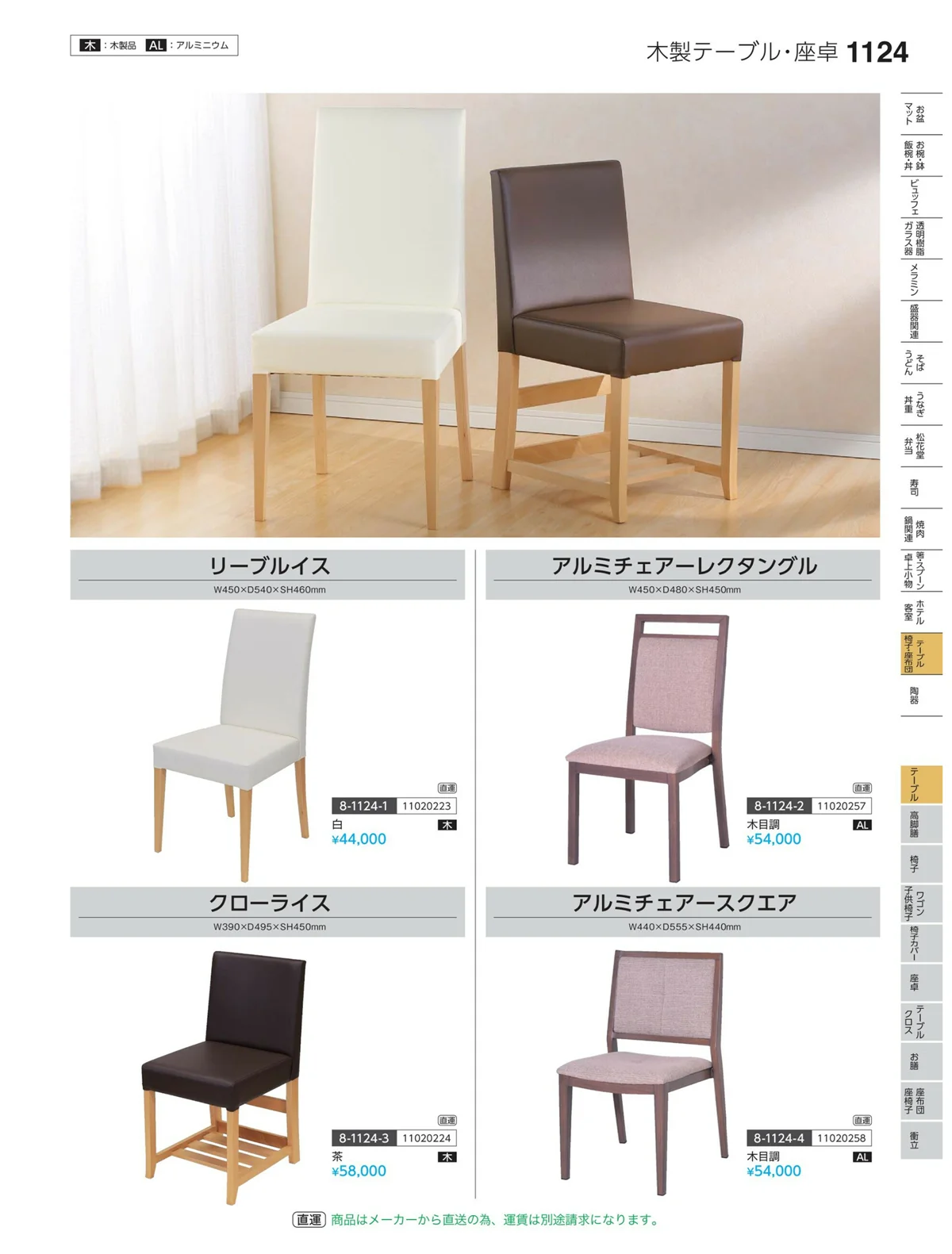やすらぎvol.35・ページ番号1124・テーブル