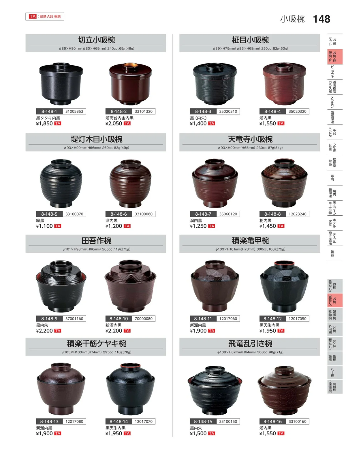 やすらぎvol.35・ページ番号148・お椀（蓋あり）