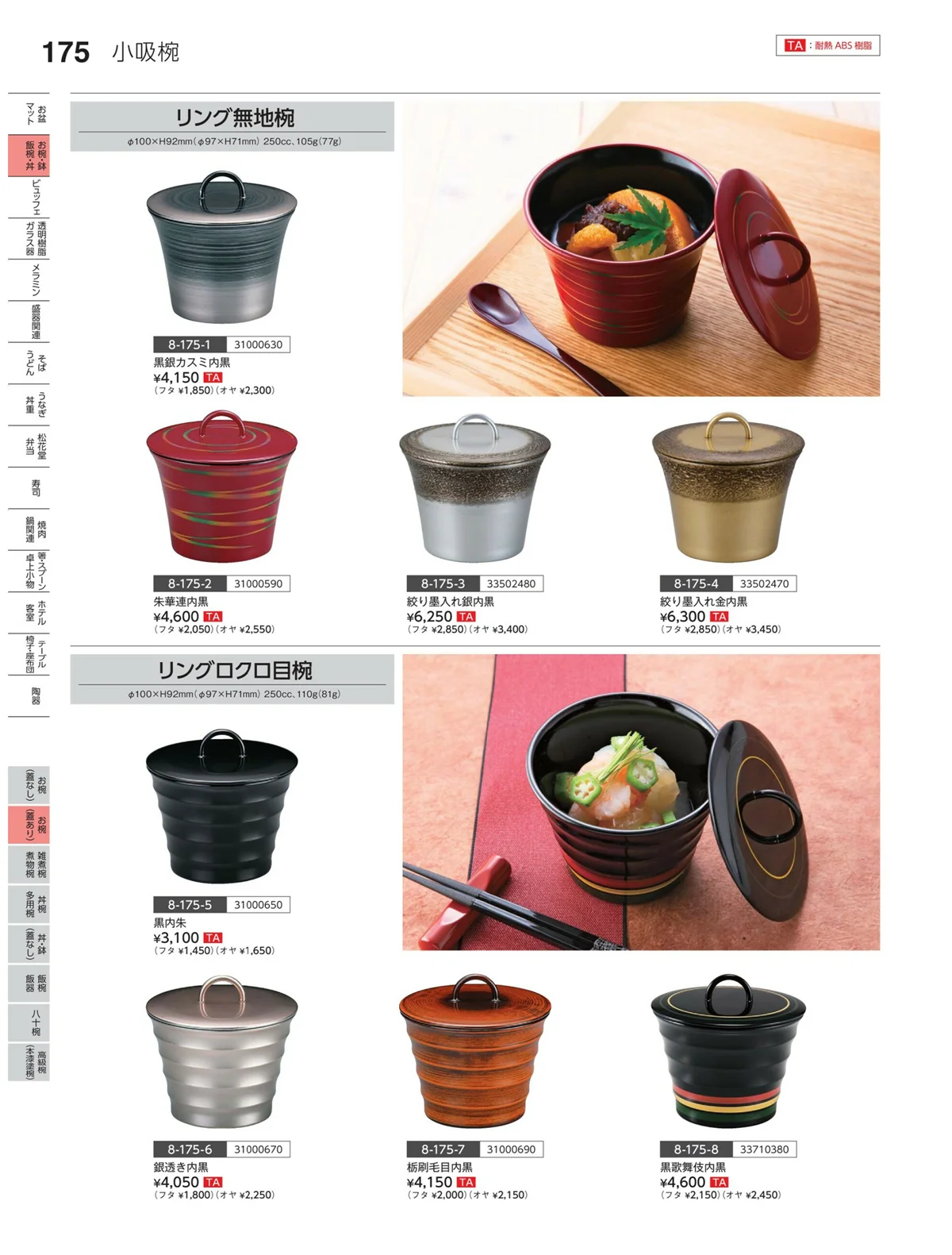 やすらぎvol.35・ページ番号175・お椀（蓋あり）