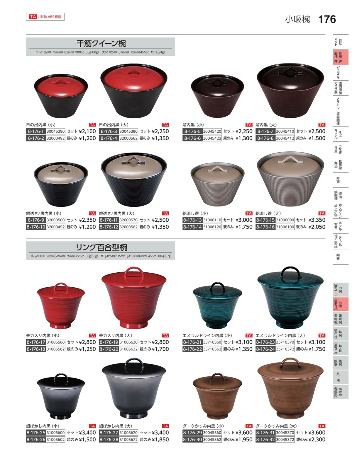やすらぎvol.35・ページ番号176・お椀（蓋あり）
