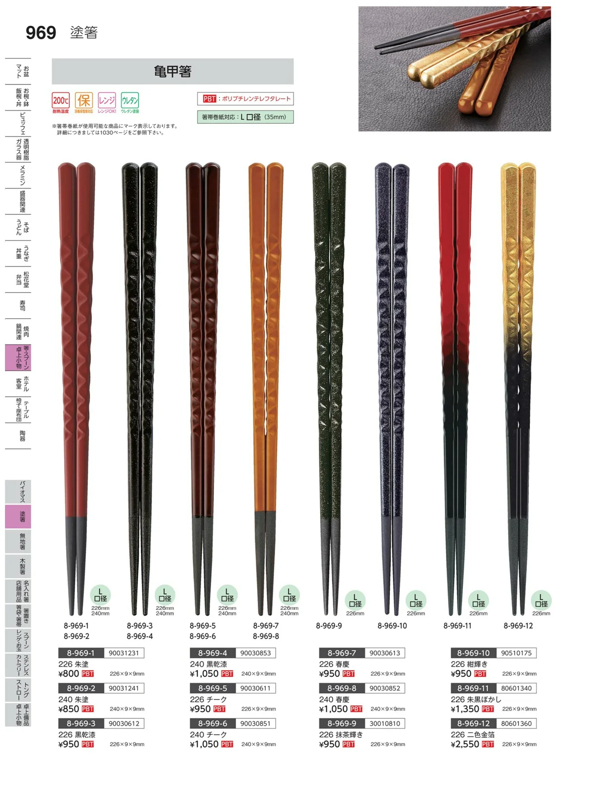 やすらぎvol.35・ページ番号969・箸関連