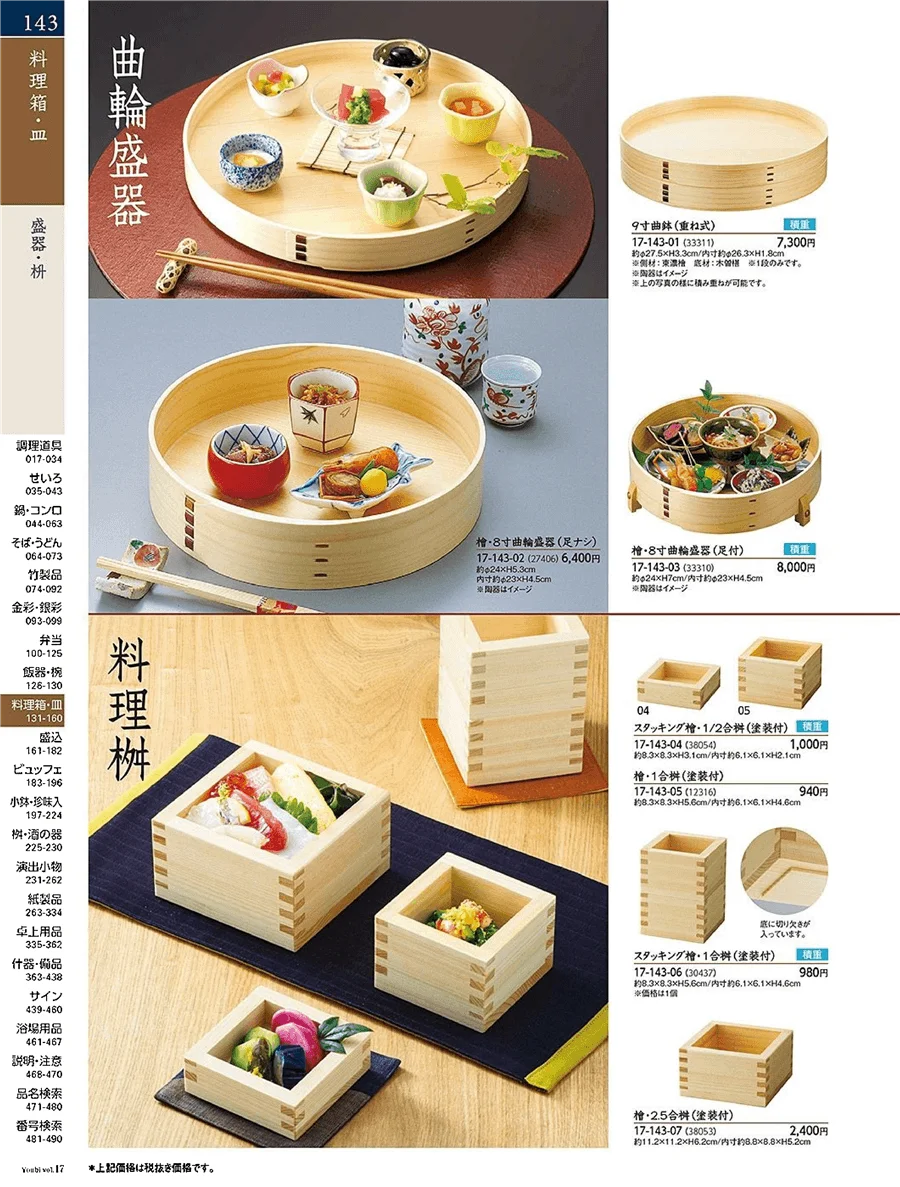 用美vol.17・ページ番号143・飯皿・盆皿