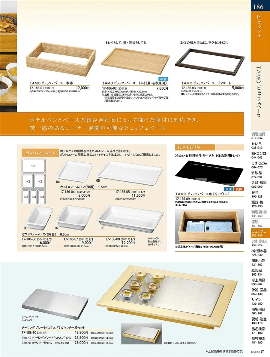 用美vol.17・ページ番号186・ターンテーブルプレート