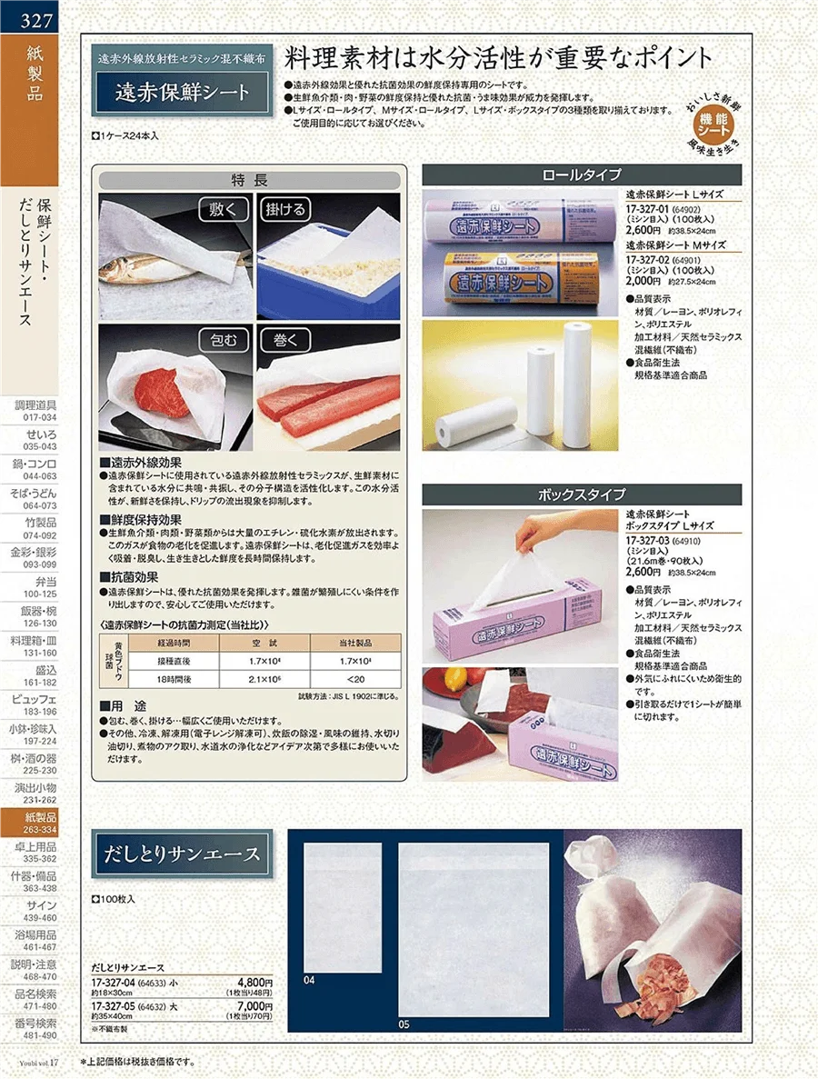 用美vol.17・ページ番号327・湿水懐紙