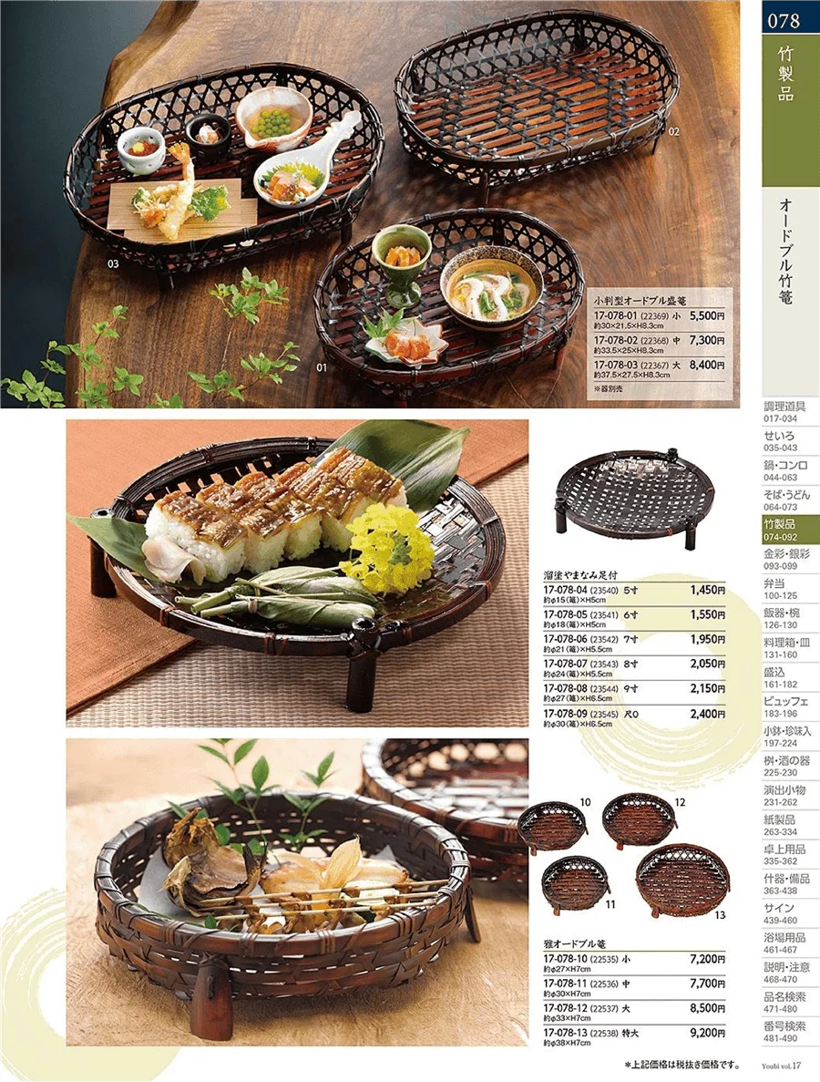 用美vol.17・ページ番号78・飯杓・飯皿