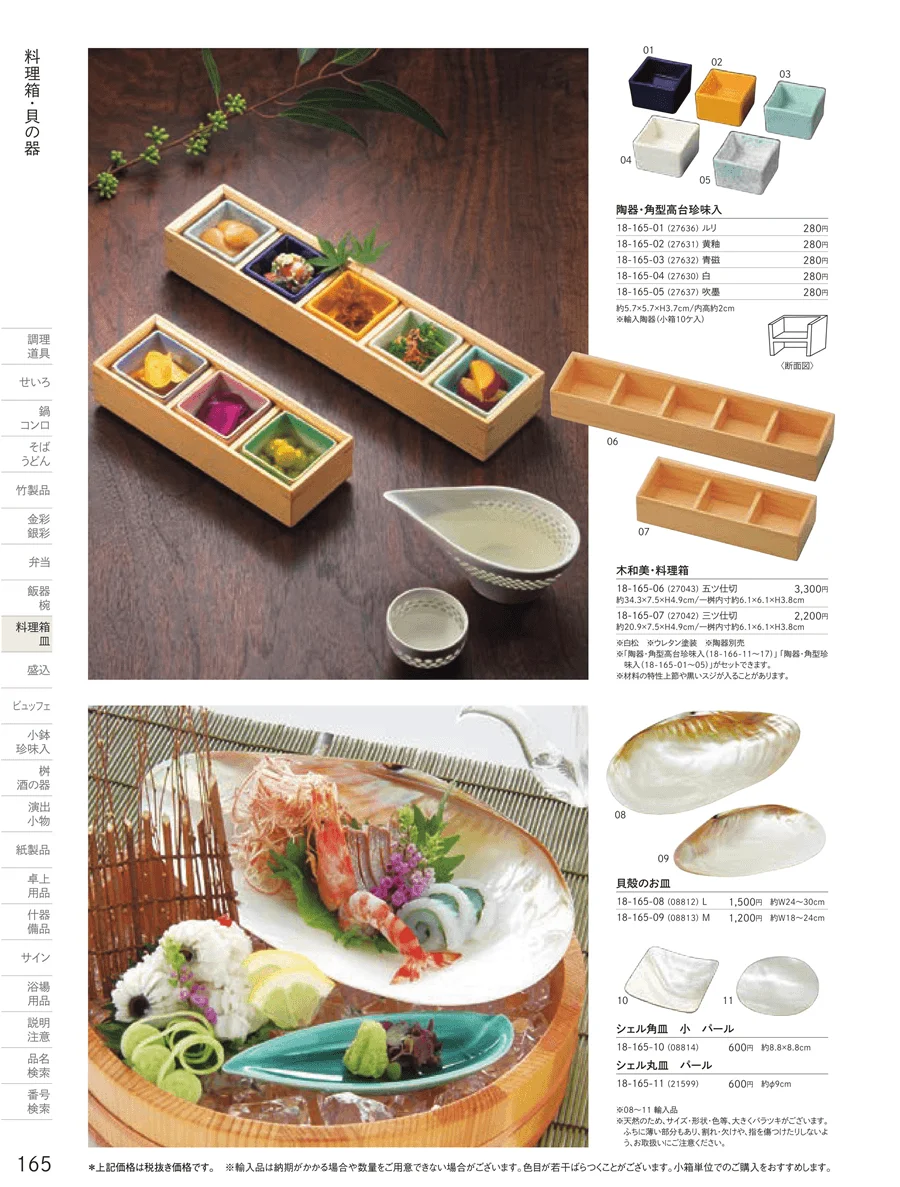 貝のお皿 ページ165