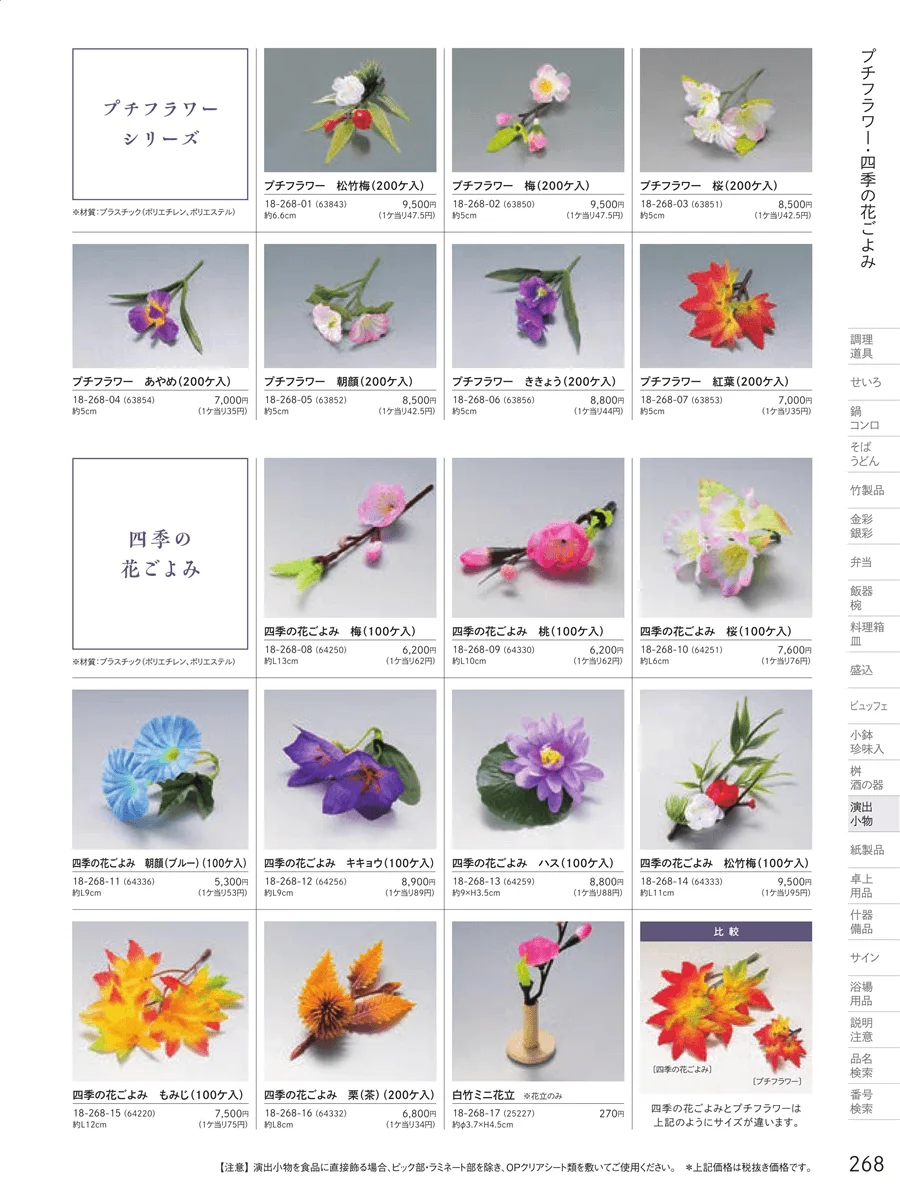 プチフラワー・四季の花ごよみ ページ268