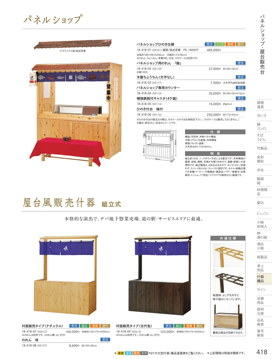 アルミ鍋・コンロ・韓国鍋・韓国料理用品・鍋用盛皿 ページ582
