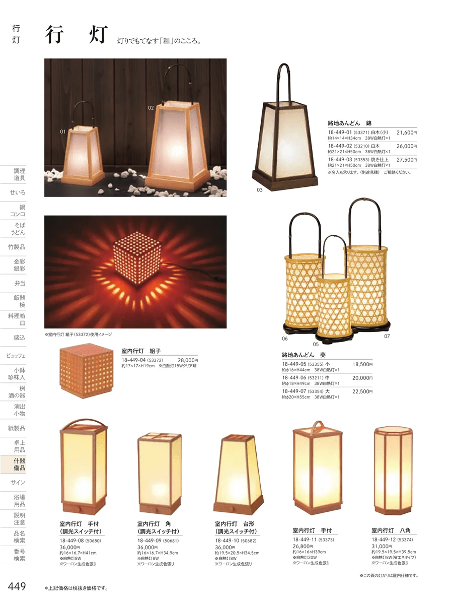 用美vol.18・ページ番号449・行灯