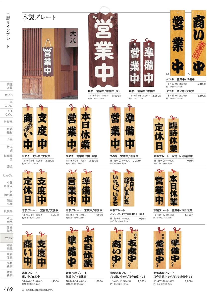 用美vol.18・ページ番号469・サインプレート