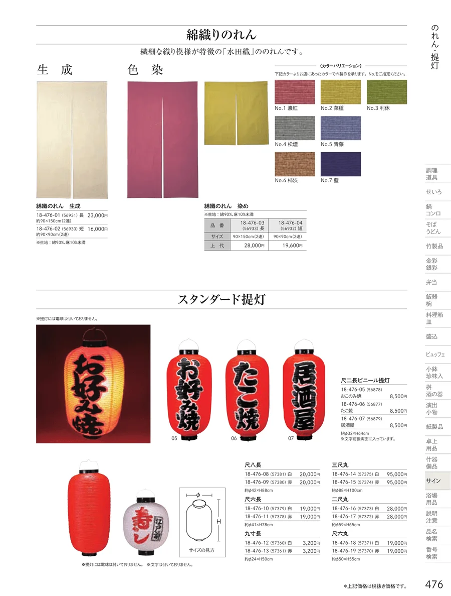 用美vol.18・ページ番号476・提灯
