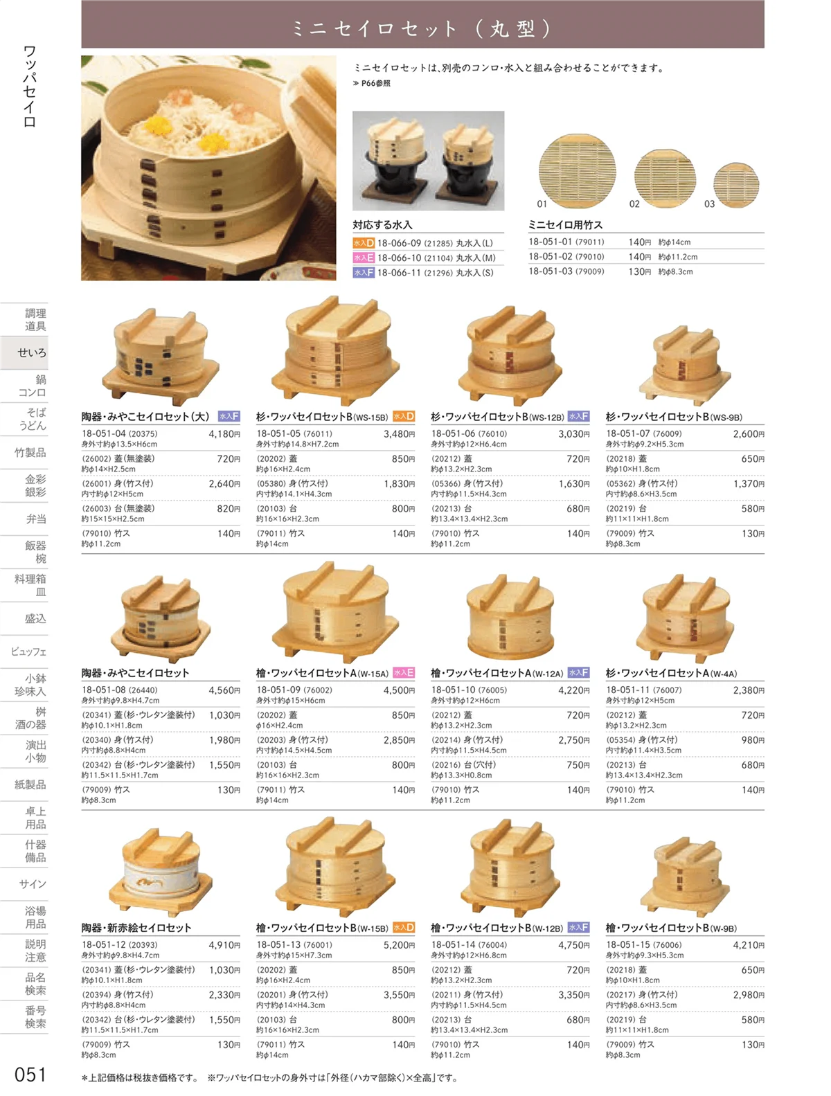 用美vol.18・ページ番号51・ワッパセイロセット