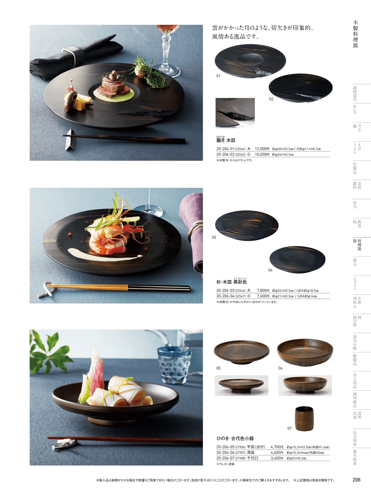 用美vol.20・ページ番号206・陶器+木枠