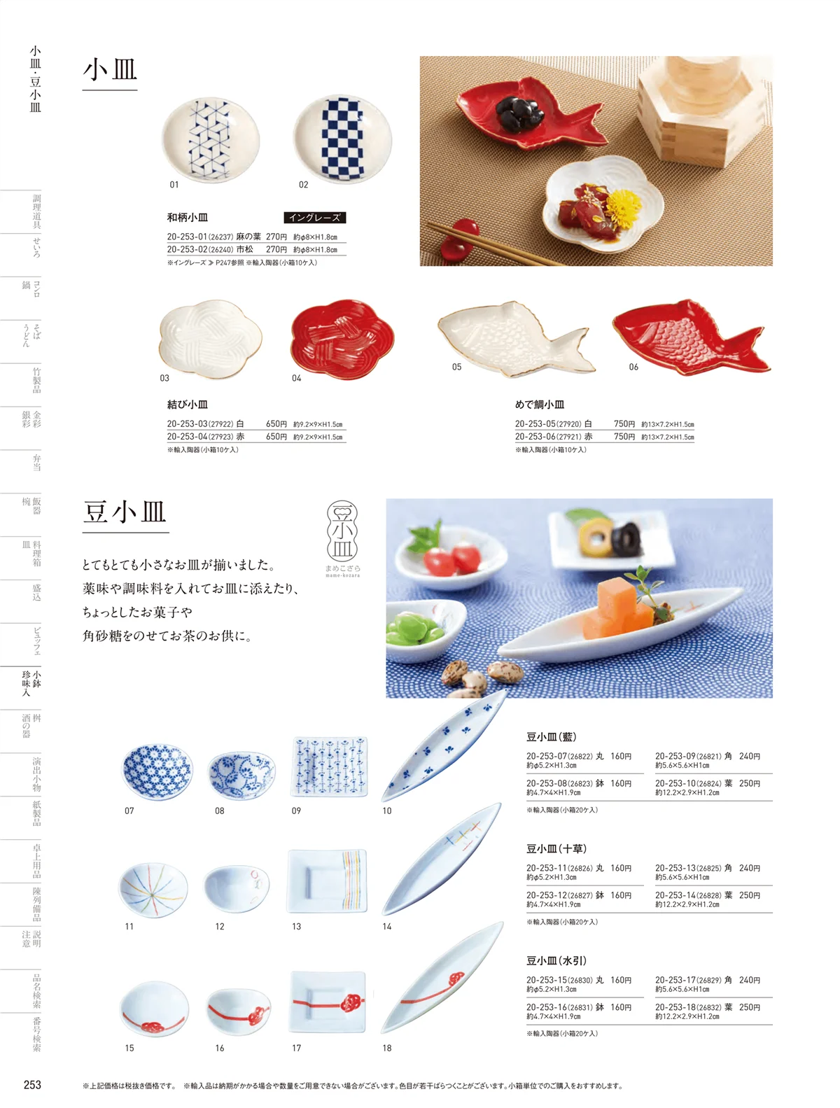用美vol.20・ページ番号253・小皿