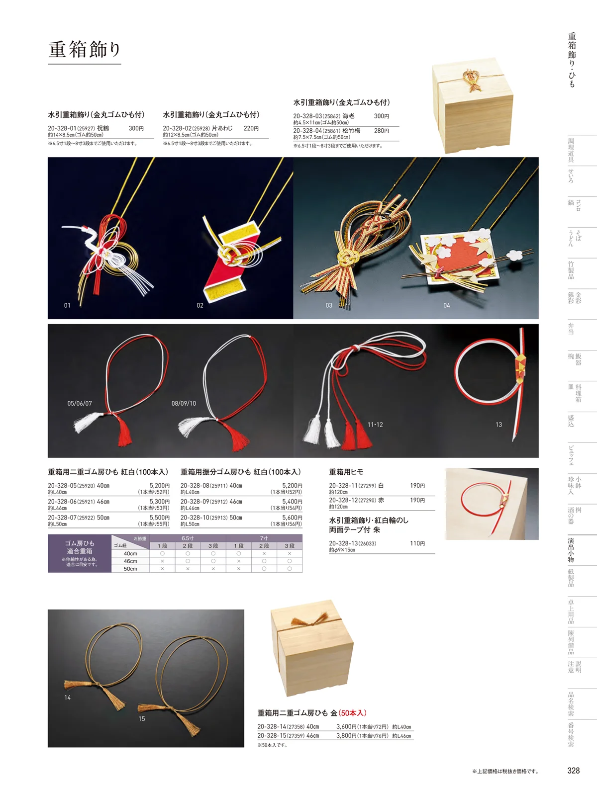用美vol.20・ページ番号328・おせち用重箱