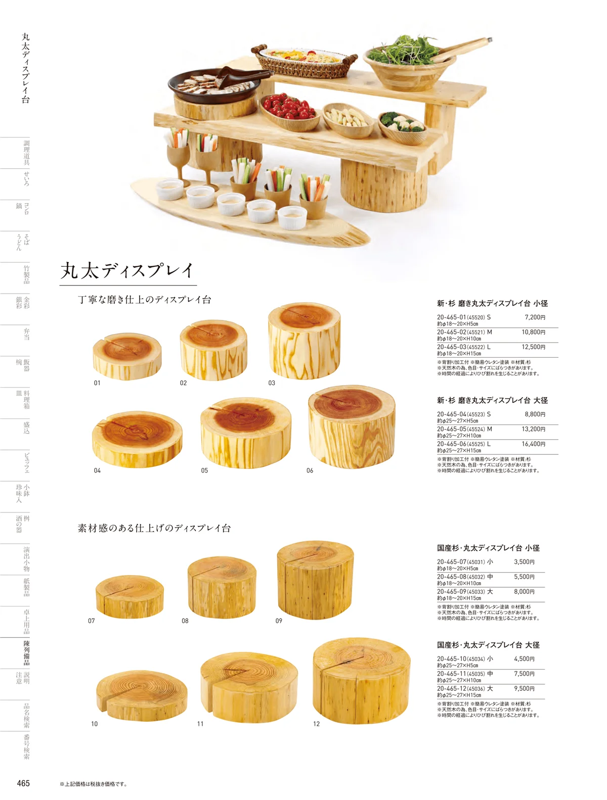 用美vol.20・ページ番号465・丸太