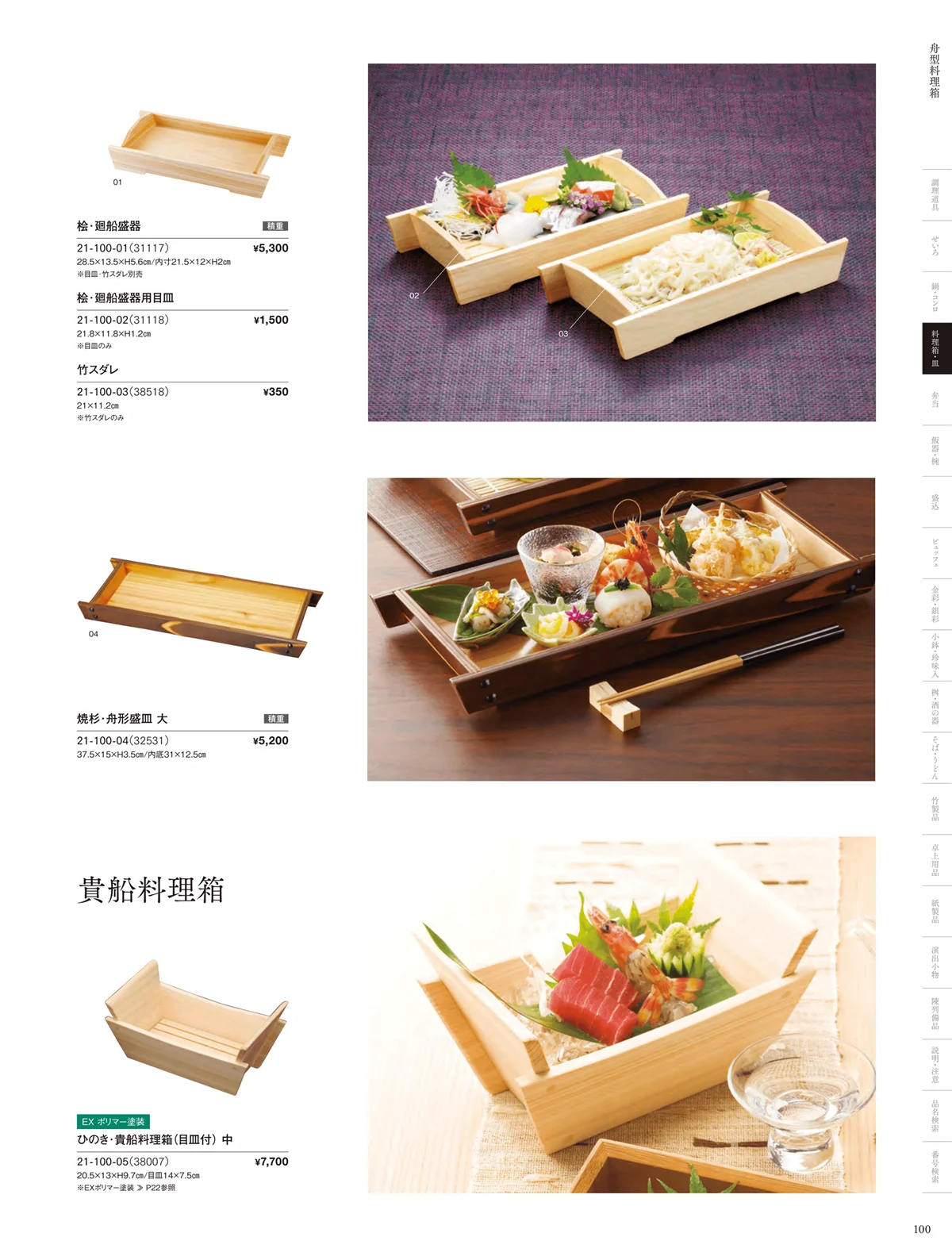 用美vol.21・ページ番号100・料理箱