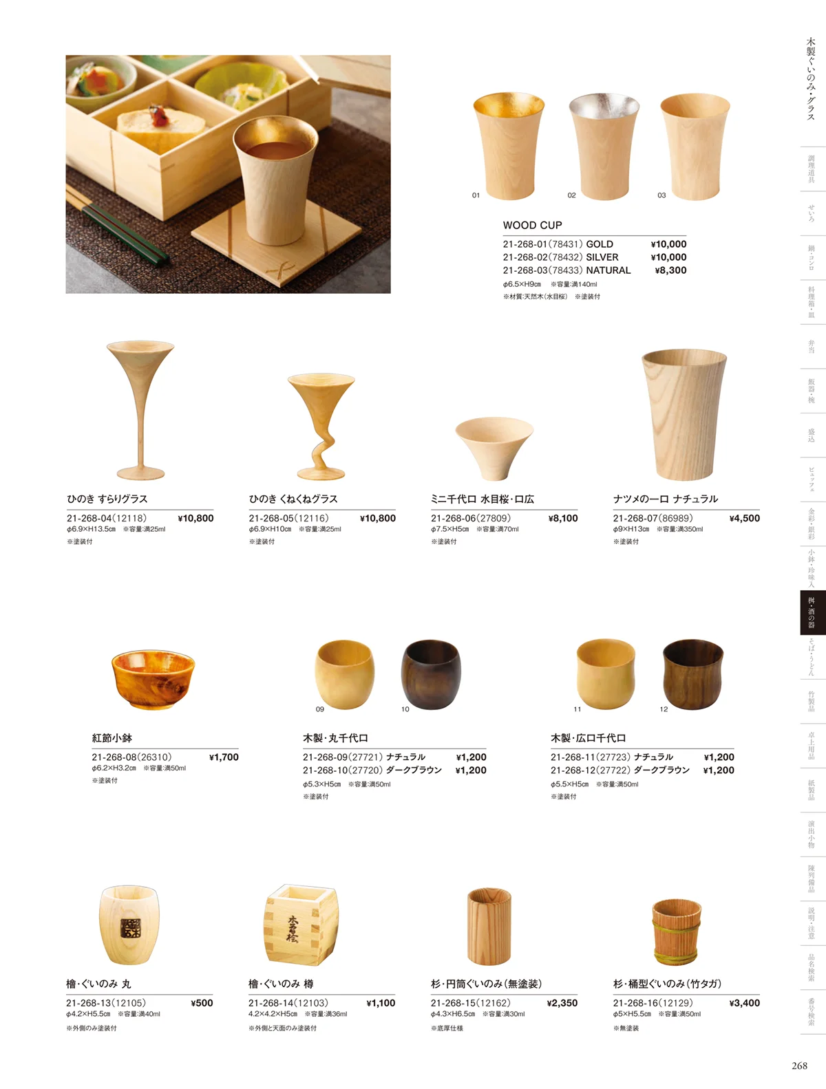 用美vol.21・ページ番号268・徳利･ぐいのみ