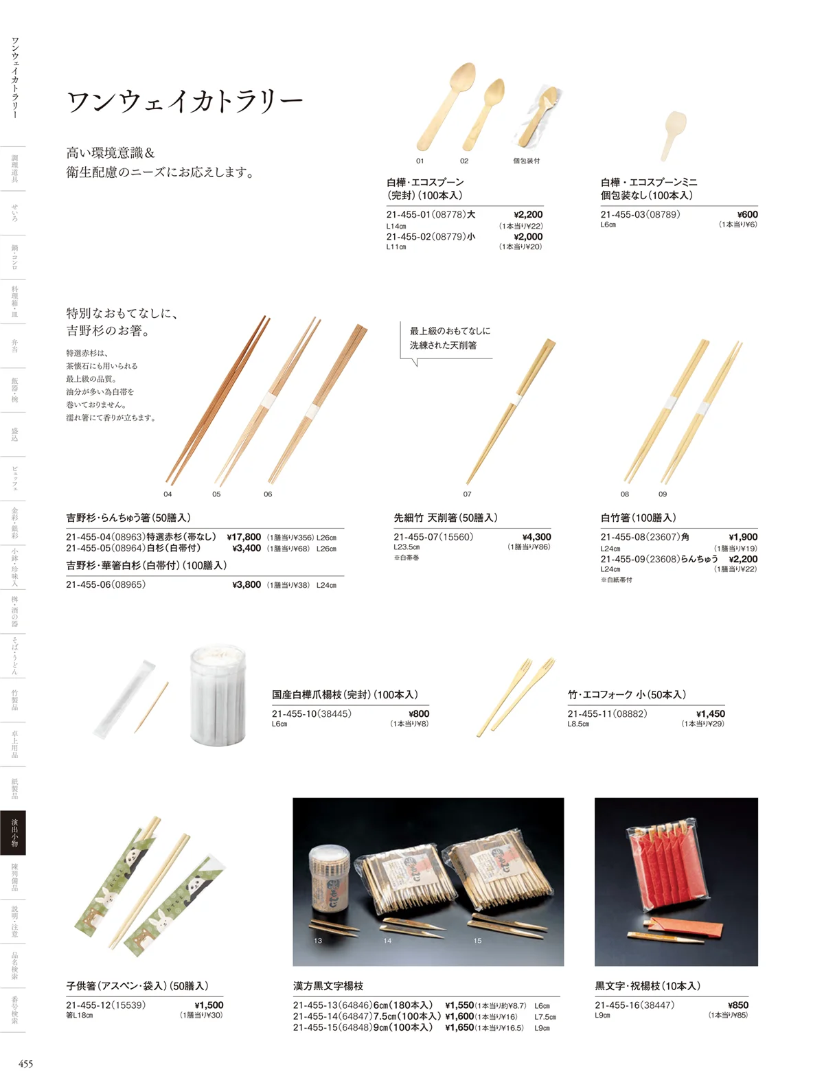 用美vol.21・ページ番号455・エコカトラリー