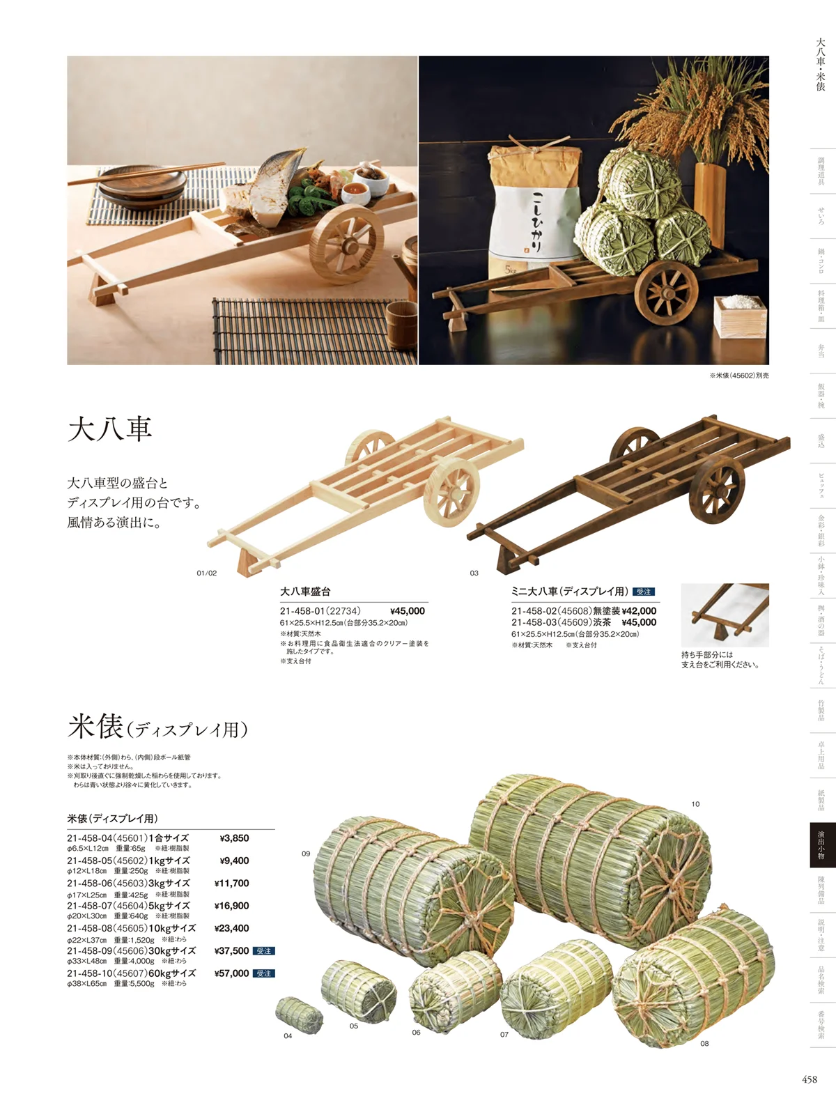 用美vol.21・ページ番号458・雪囲･米俵